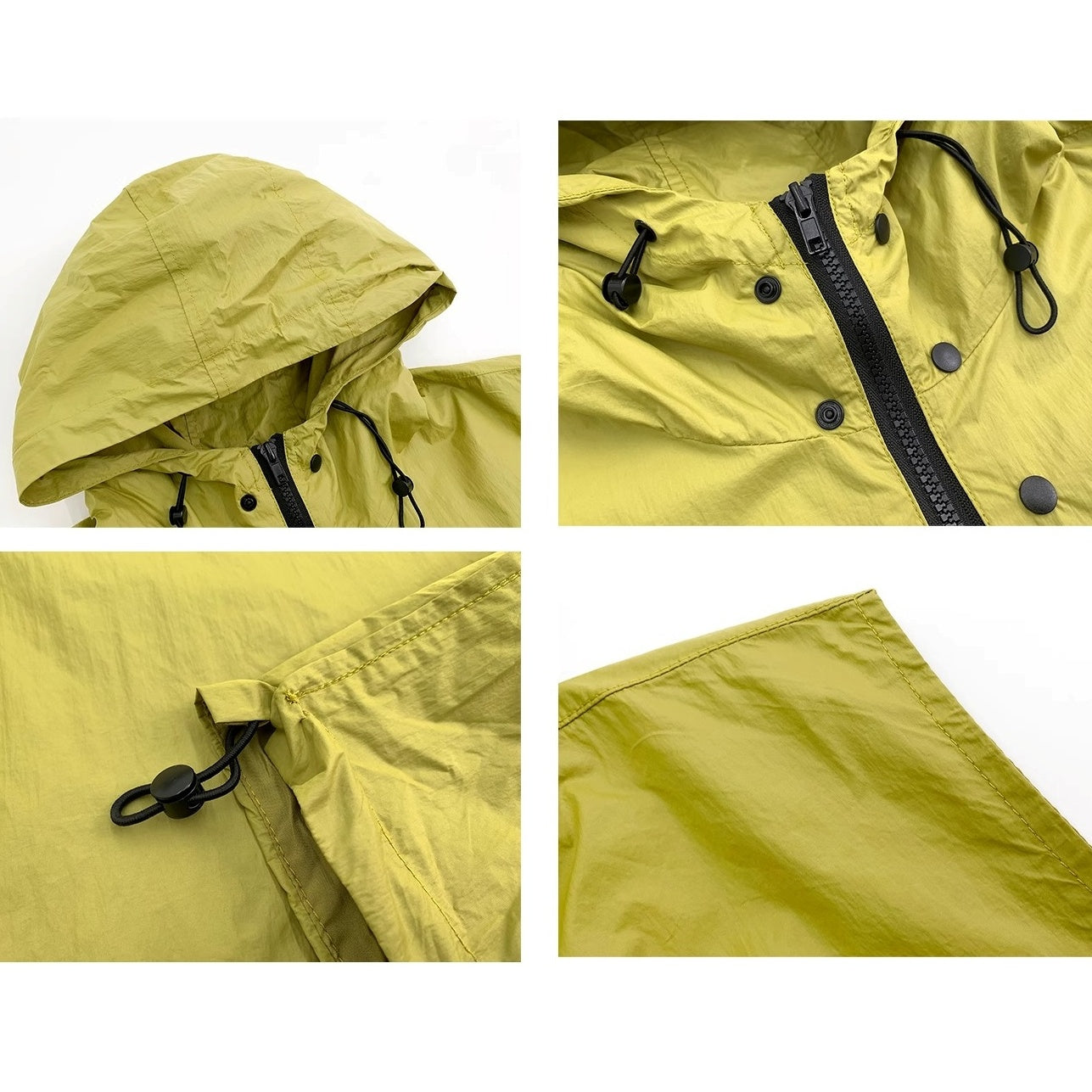 Unisex ZIP Hooded Vest MN9018