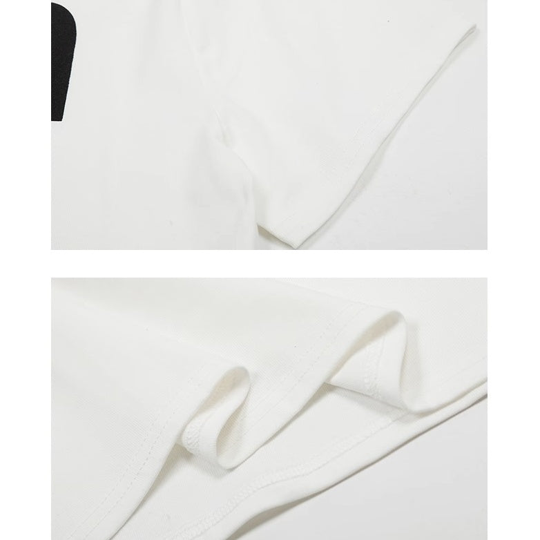 Casual Letter Print T-shirt OS2015