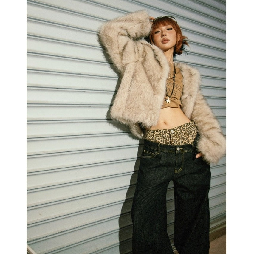 Eco-Fur Short Jacket MW10282