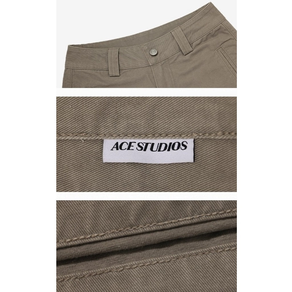 Vintage Multi-Pocket Loose Cargo Pants AC7131