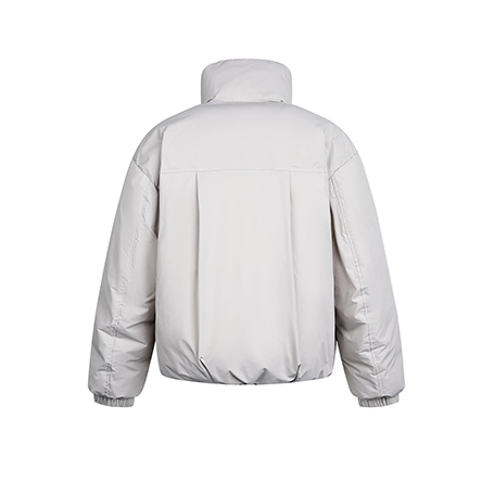 Design Pocket Stand Collar Down Jacket EZ296