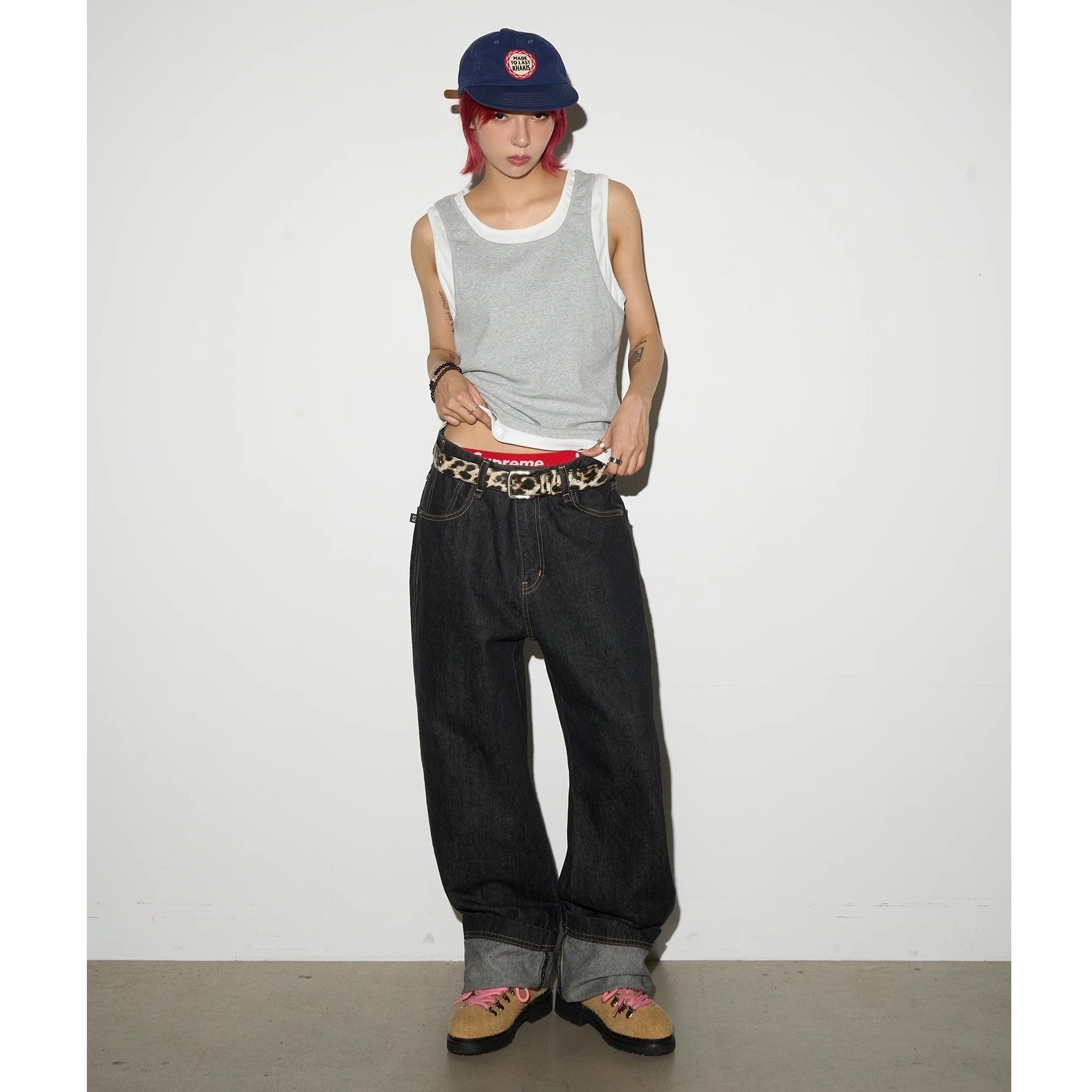 Classic Loose Straight Jeans MN9013