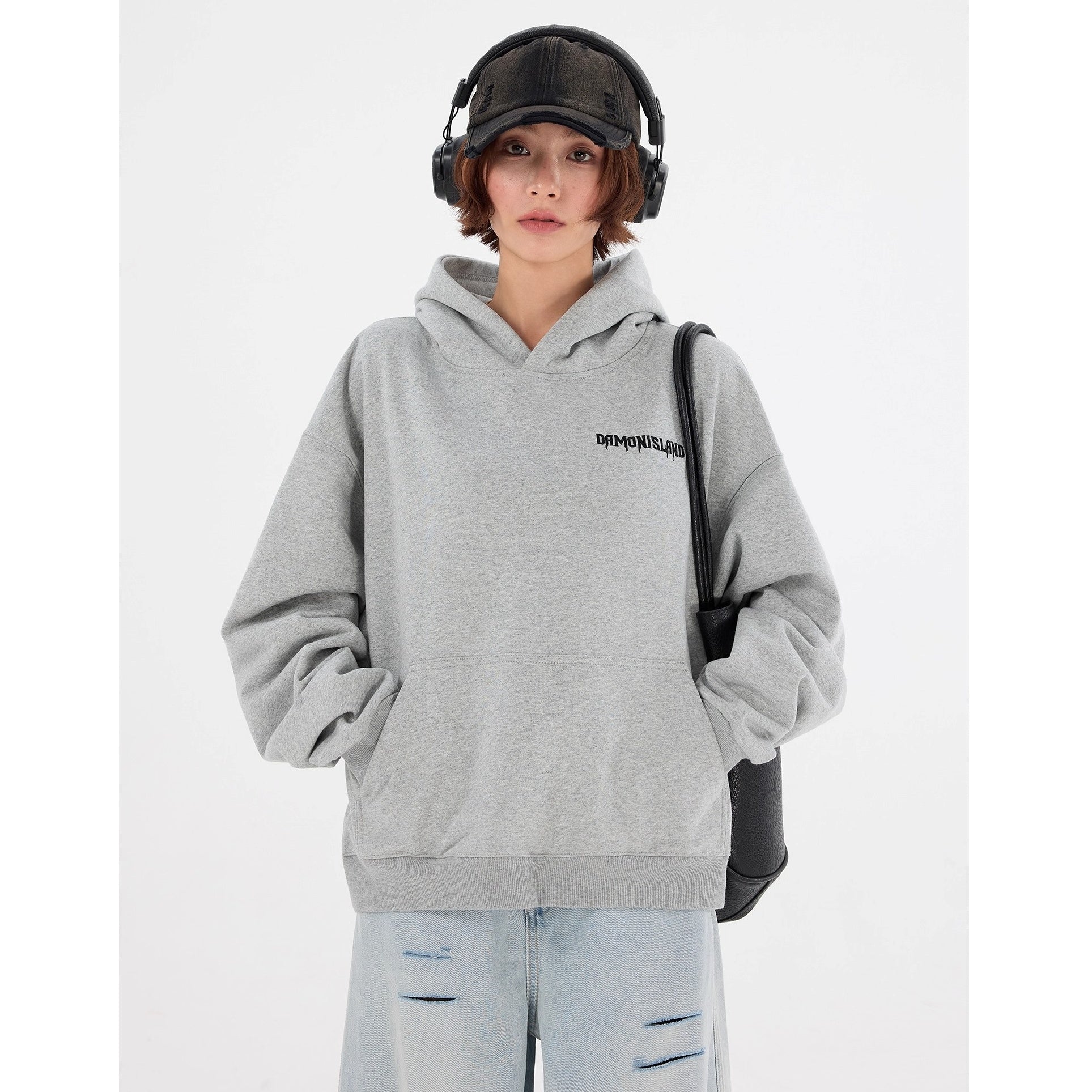 Cross Embroidered Hoodie MW10242