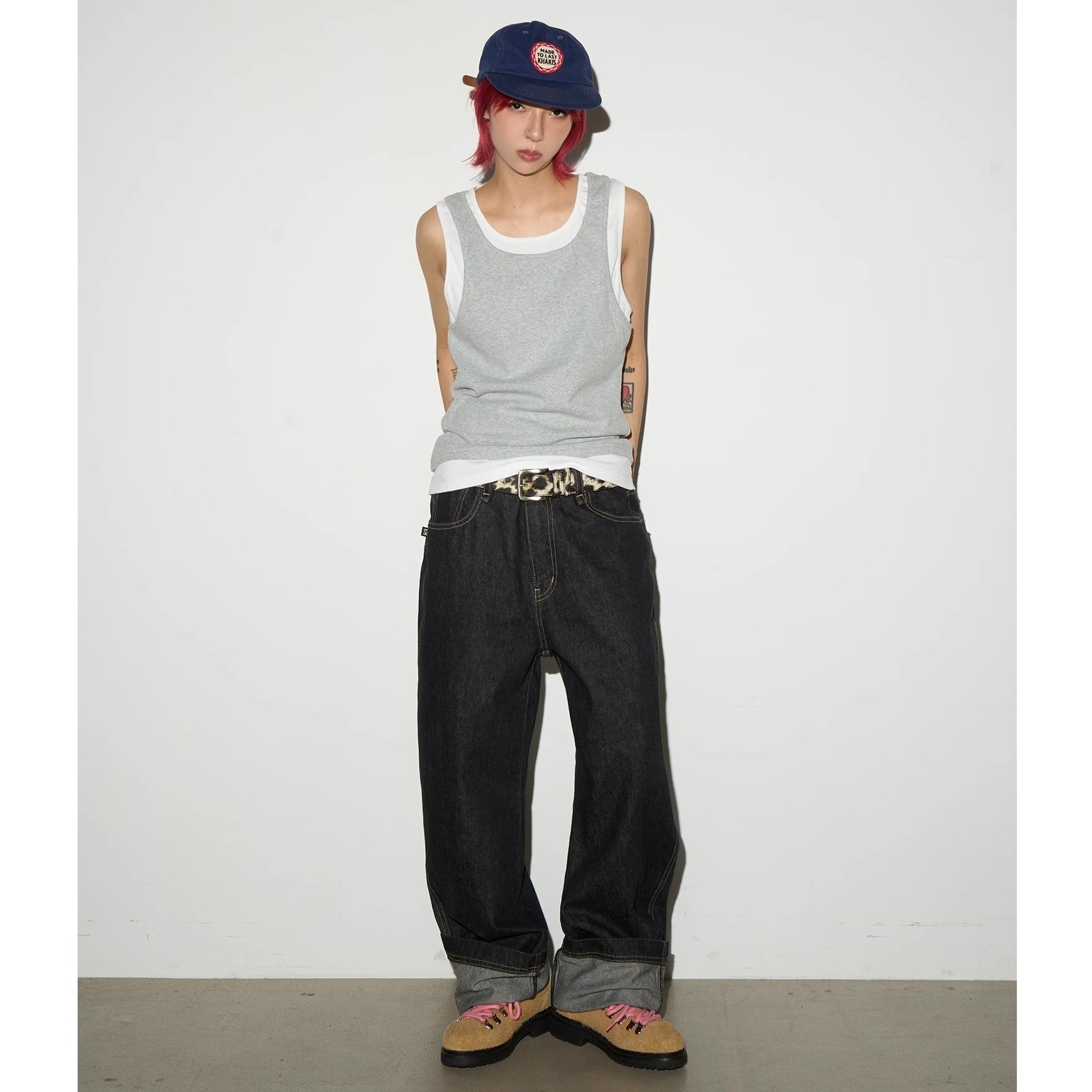 Classic Loose Straight Jeans MN9013