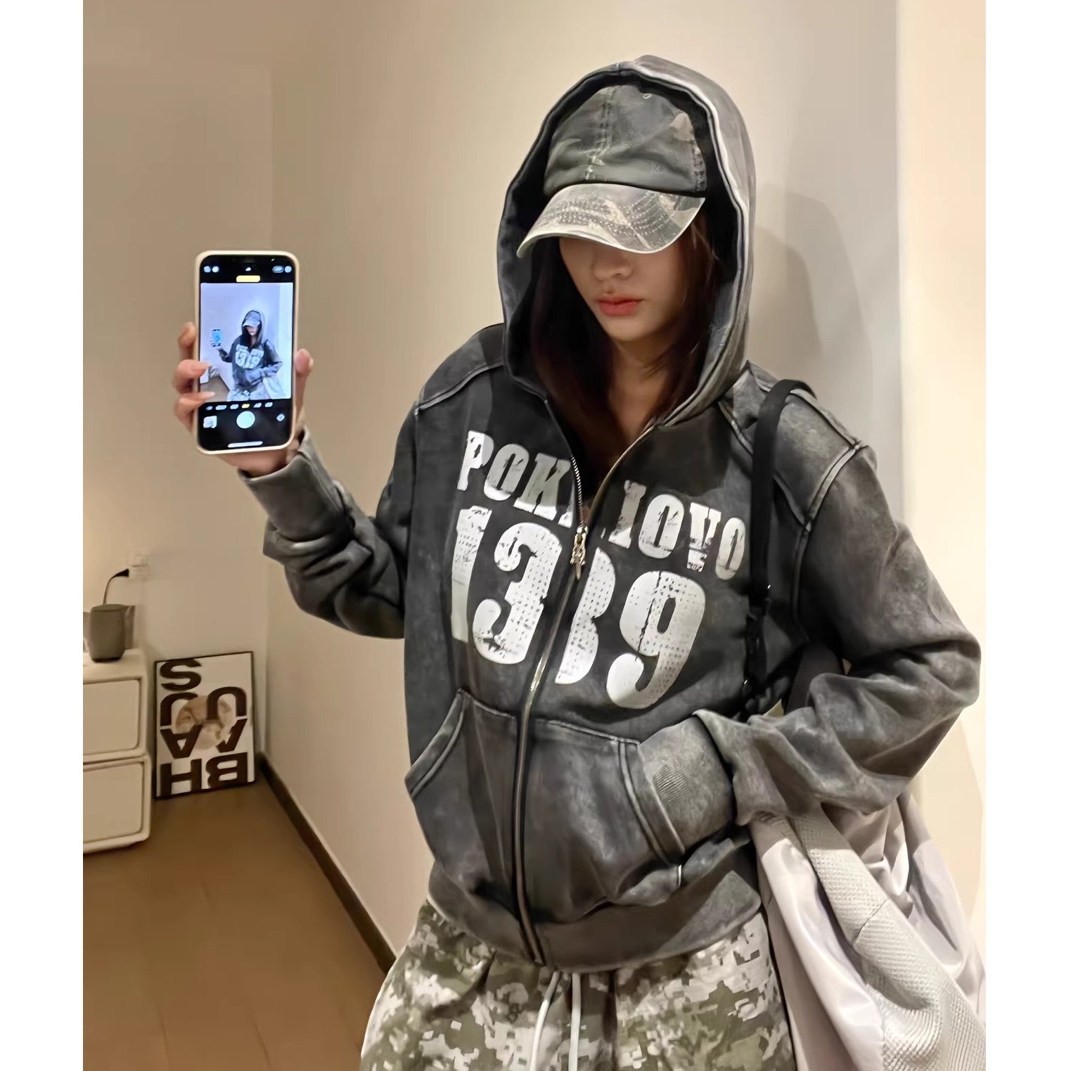 ヴィンテージロゴフーディ MW10330