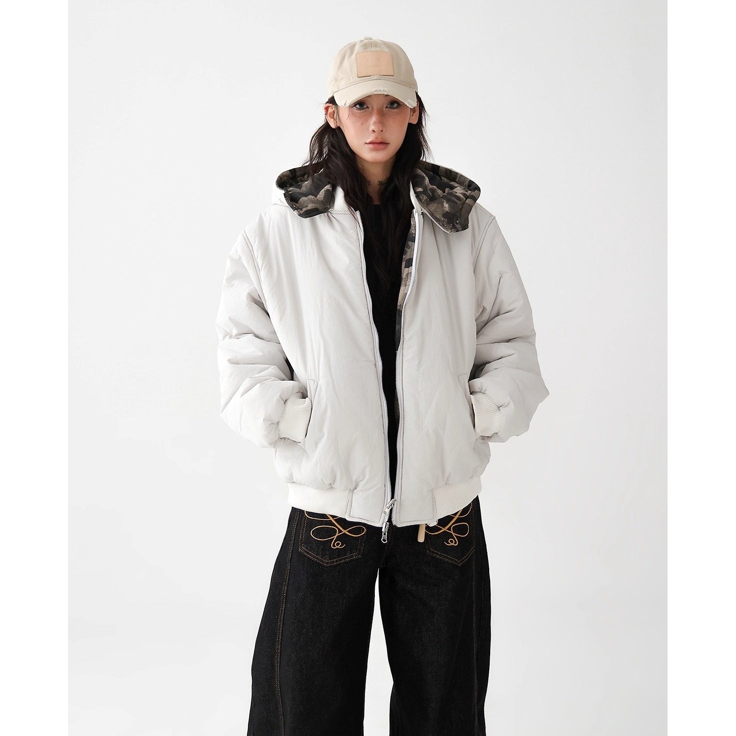 Reversible Camouflage Flight Jacket AC7162
