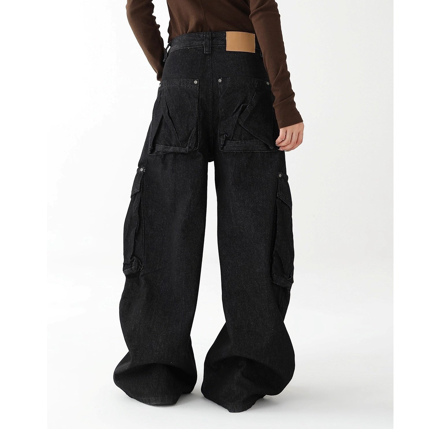 Large Pocket Cargo Curve Jeans AC7147
