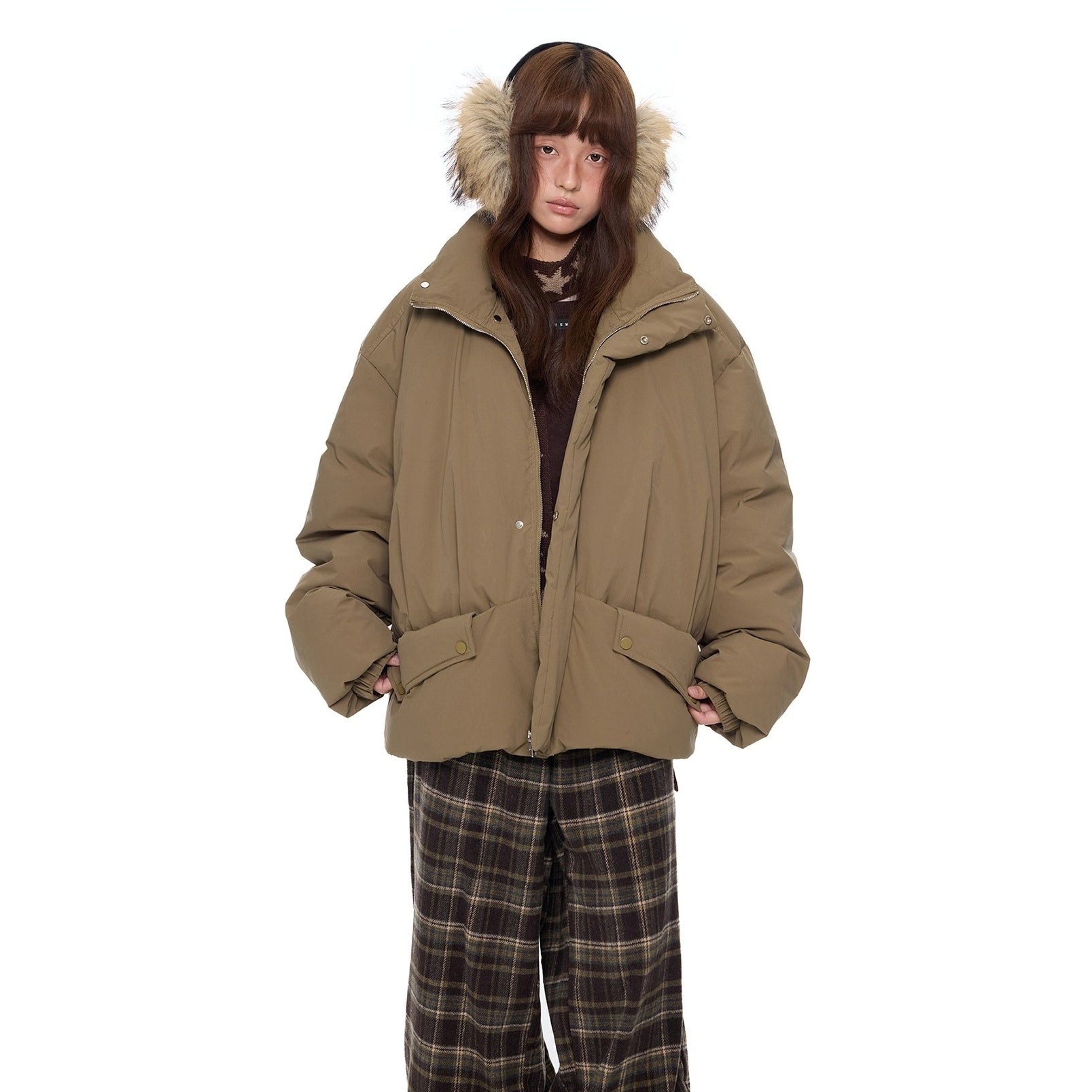 eurokenvy waffle suède jacket【自宅洗濯可能】 eurokenvy waffle suède jacket【自宅洗濯可能】