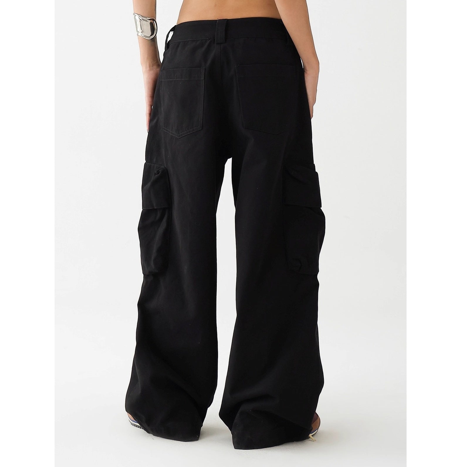 Vintage Multi-Pocket Loose Cargo Pants AC7131