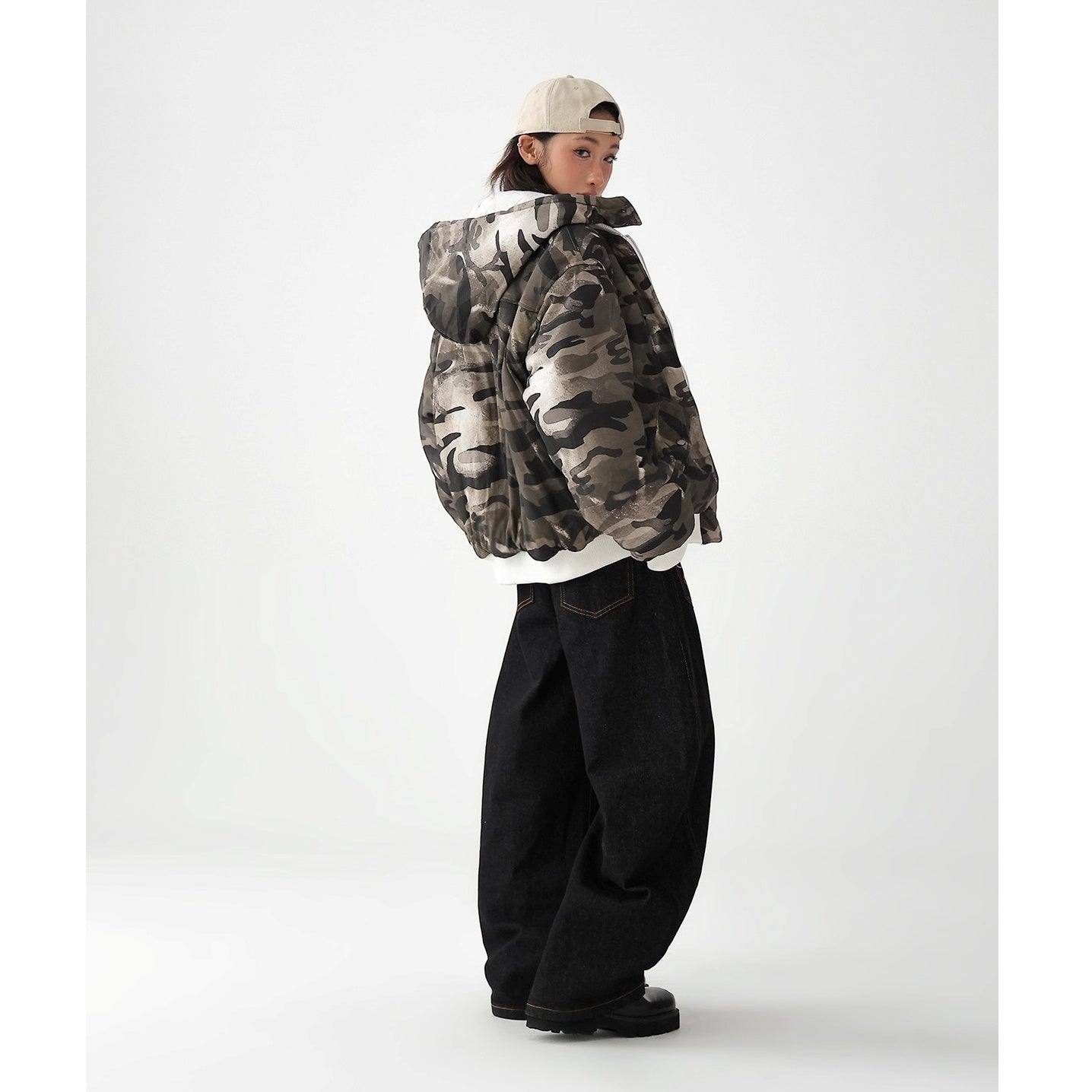 Reversible Camouflage Flight Jacket AC7162