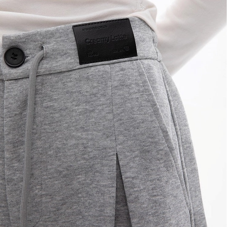 Tuck Straight Wide-leg Casual Pants OS2018