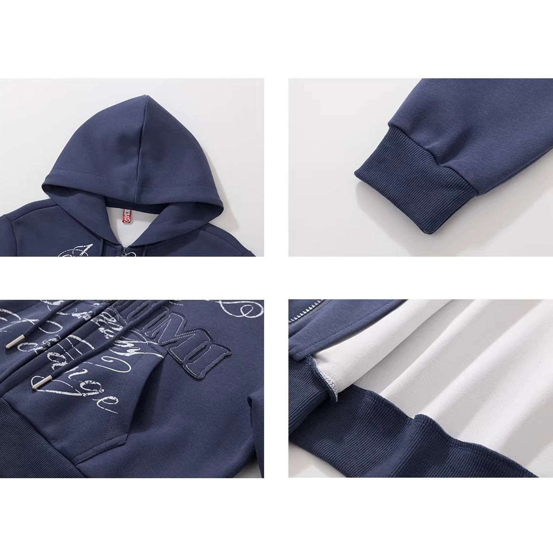 Monogram Patch Embroidered Hooded Parka MW10378