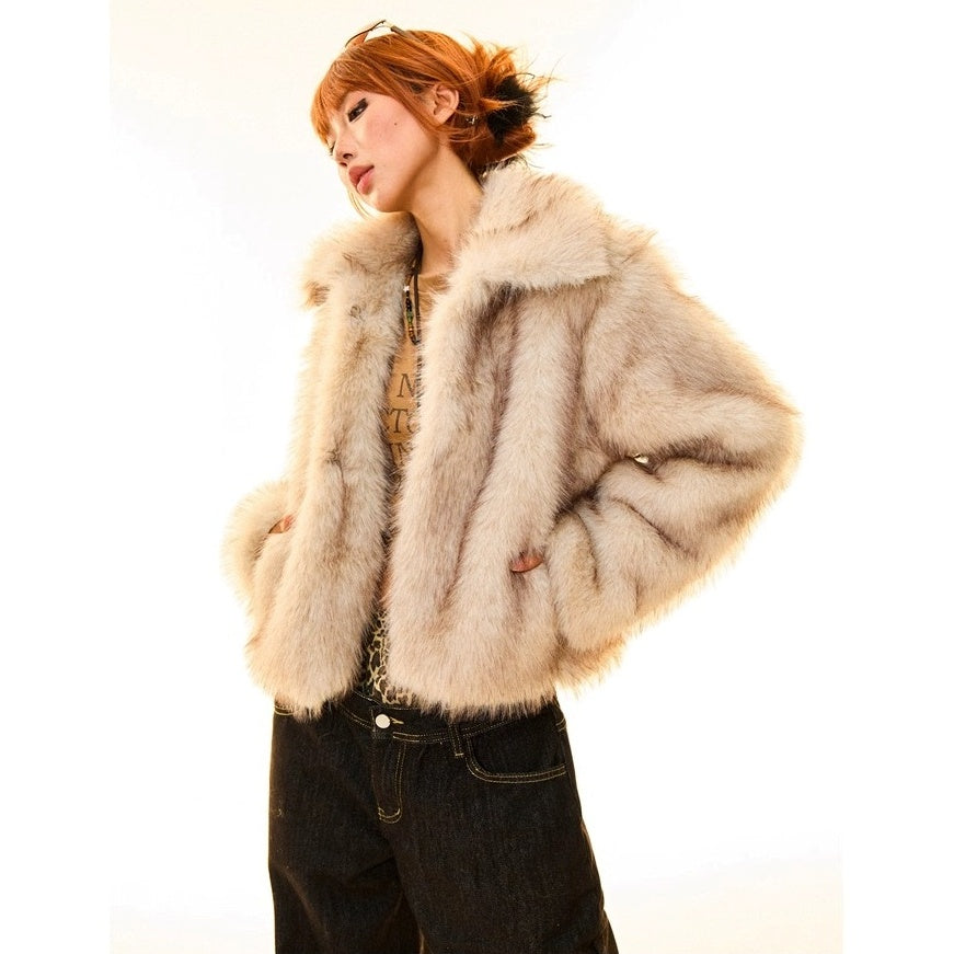 Eco-Fur Short Jacket MW10282