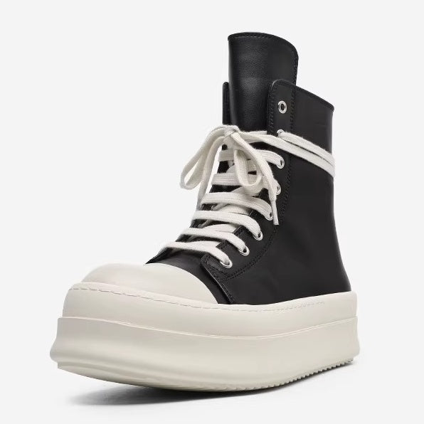 High-Top Zipper Design Heightened Sneakers FG2007