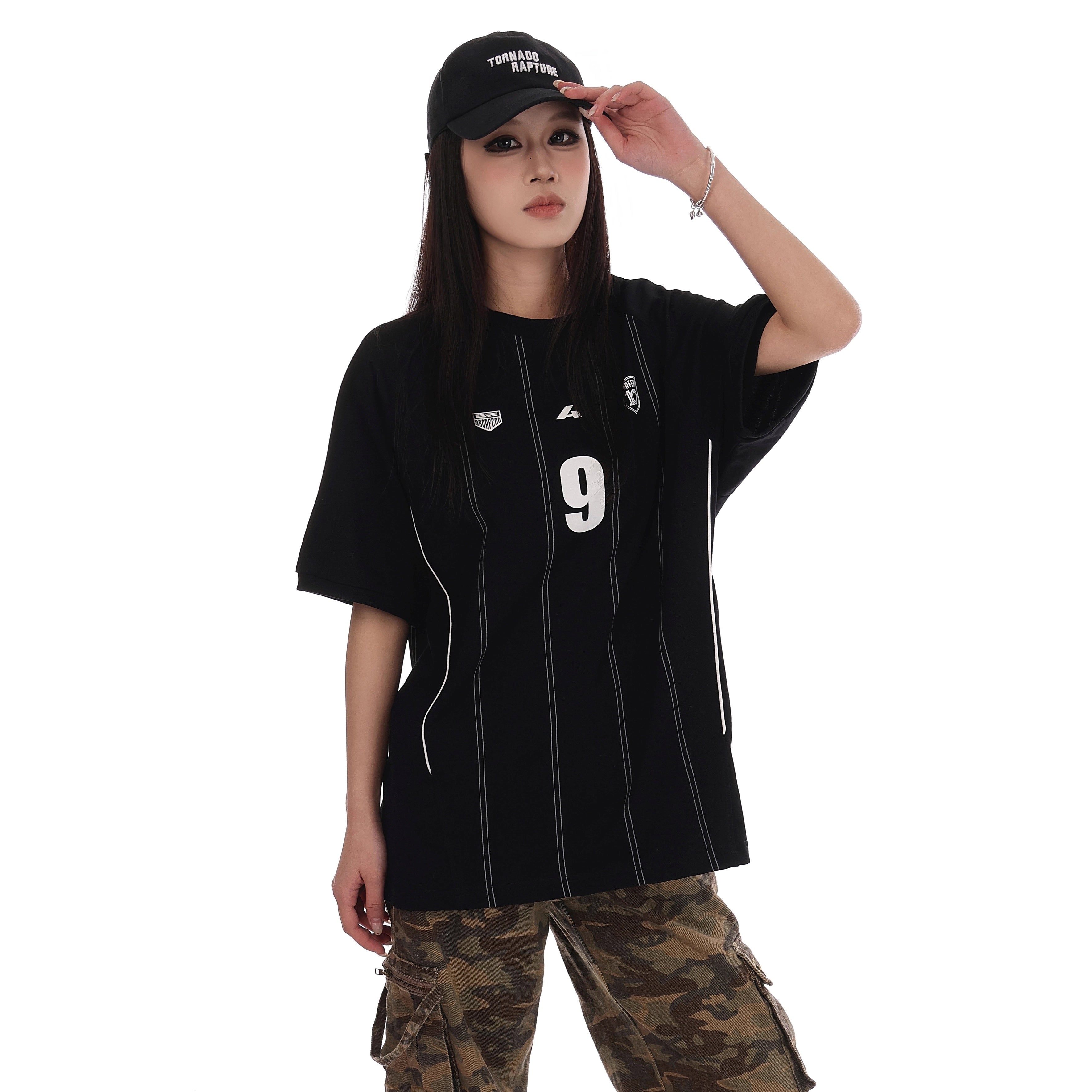 Sports Design Stripe T-shirt VI2004