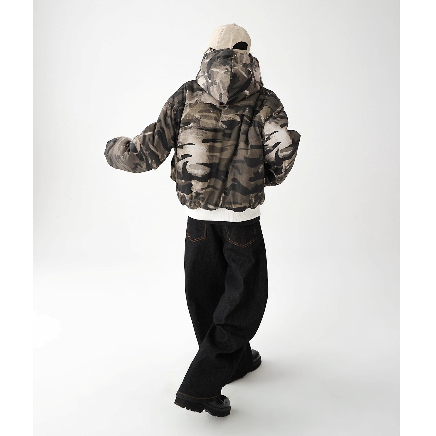 Reversible Camouflage Flight Jacket AC7162