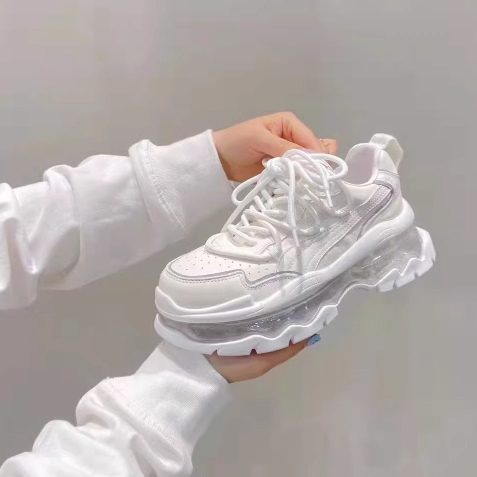 Clear Platform Dad Sneakers SH8001