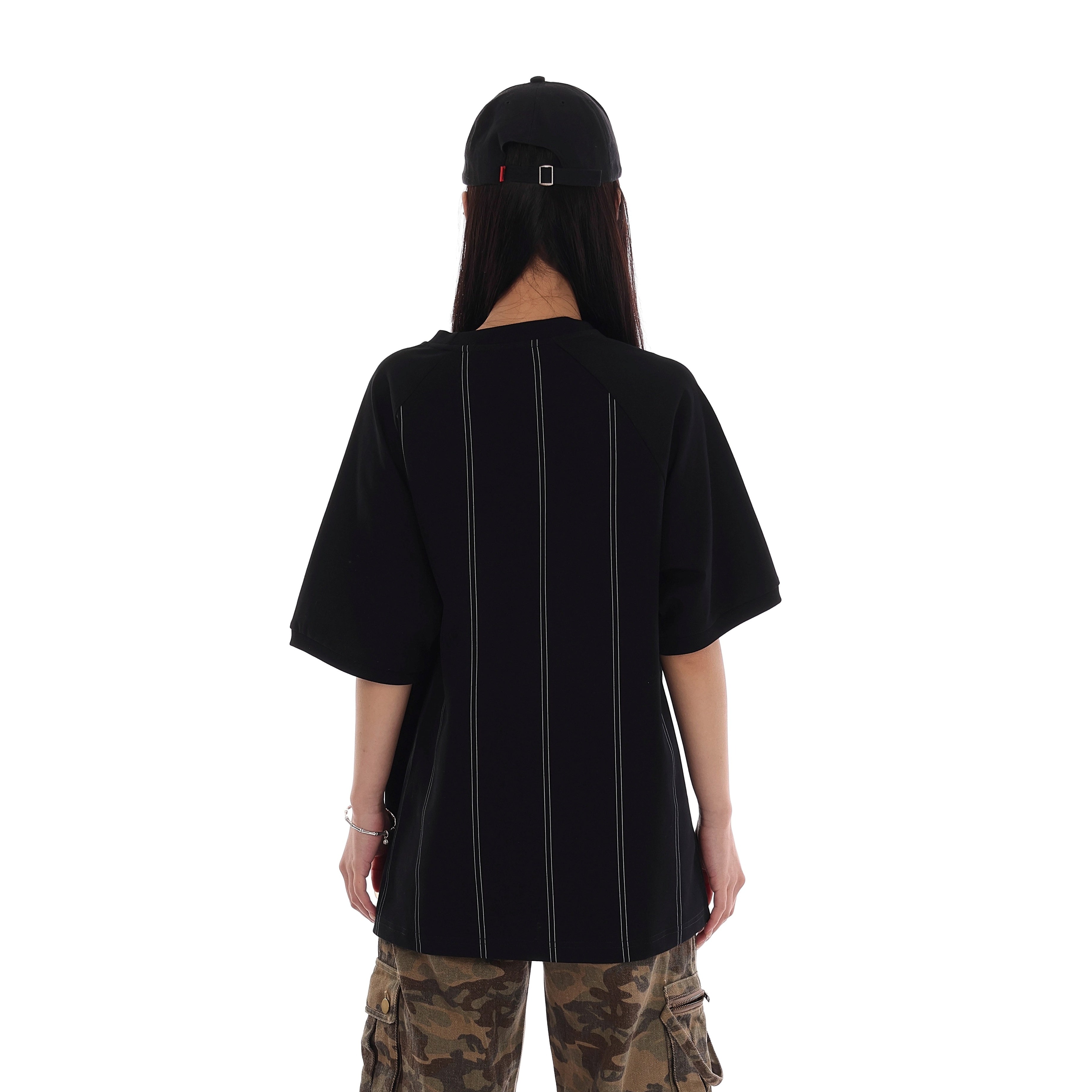 Sports Design Stripe T-shirt VI2004