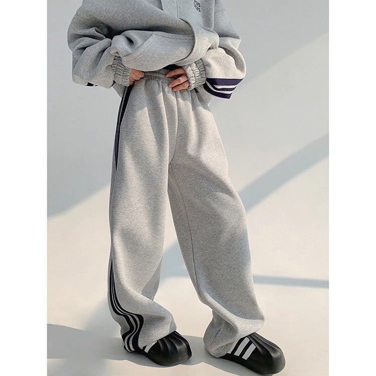 【上下別売り】 Stand Collar Sweat Jacket & Straight Pants Set-up OS2058