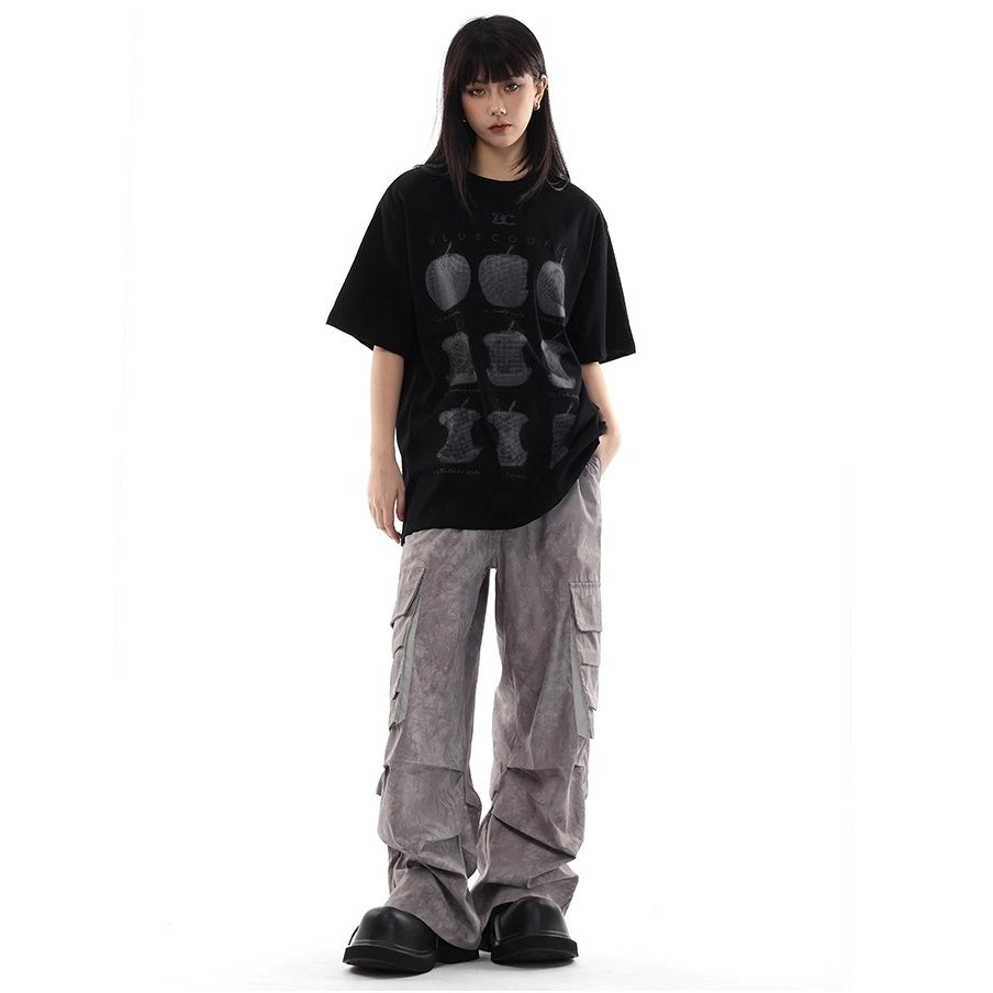 Apple Graphic Print T-shirt VI2006