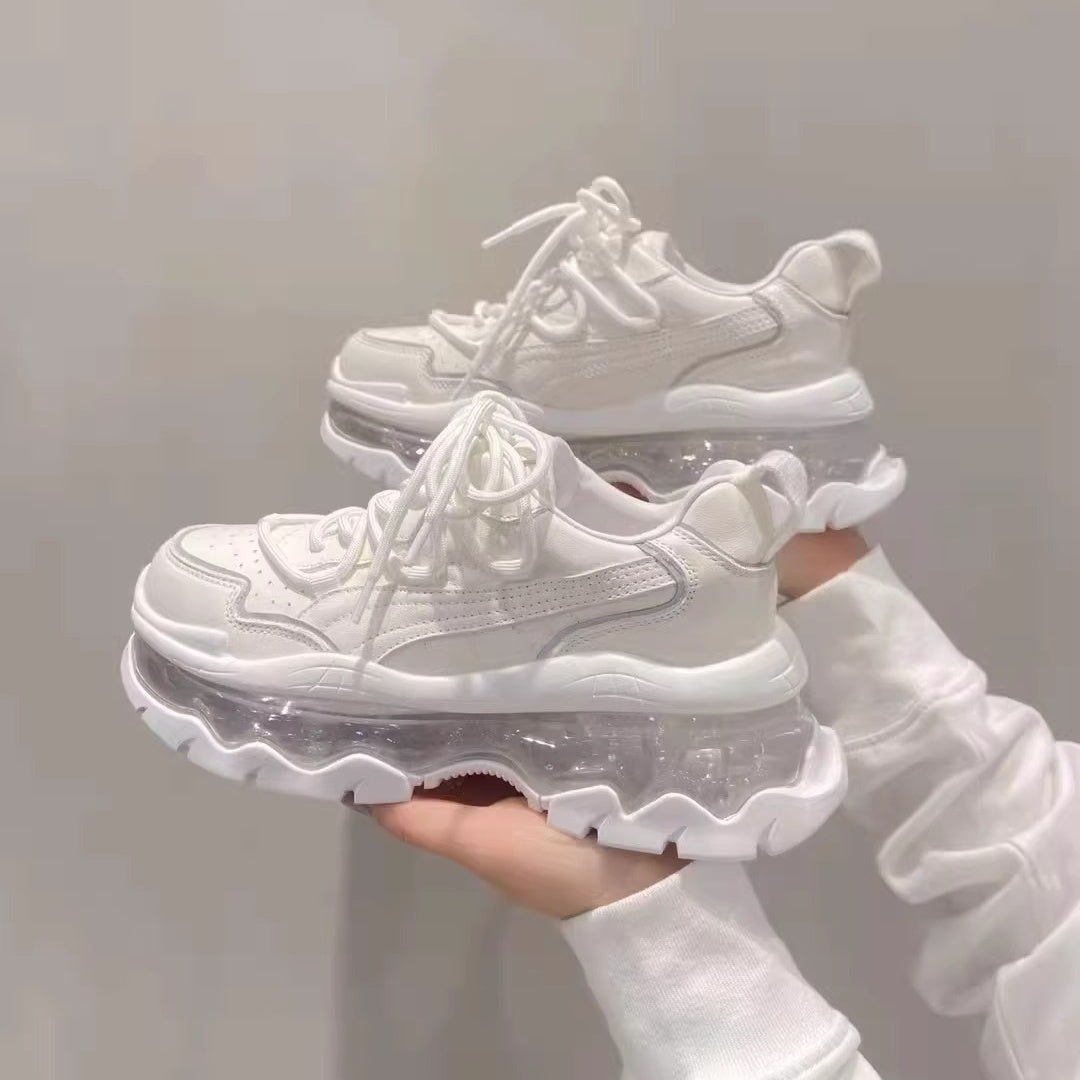 Clear Platform Dad Sneakers SH8001