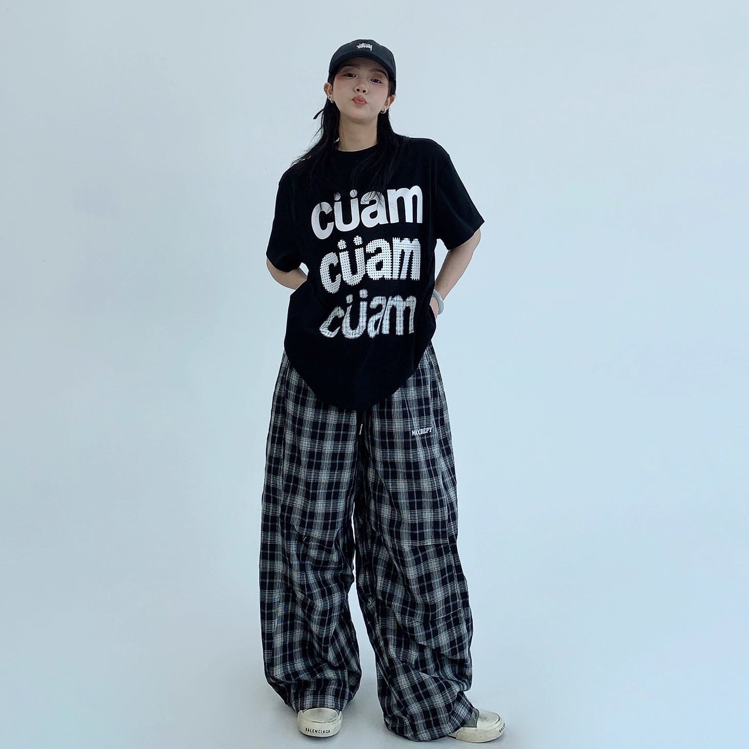 Casual Letter Print T-shirt OS2015