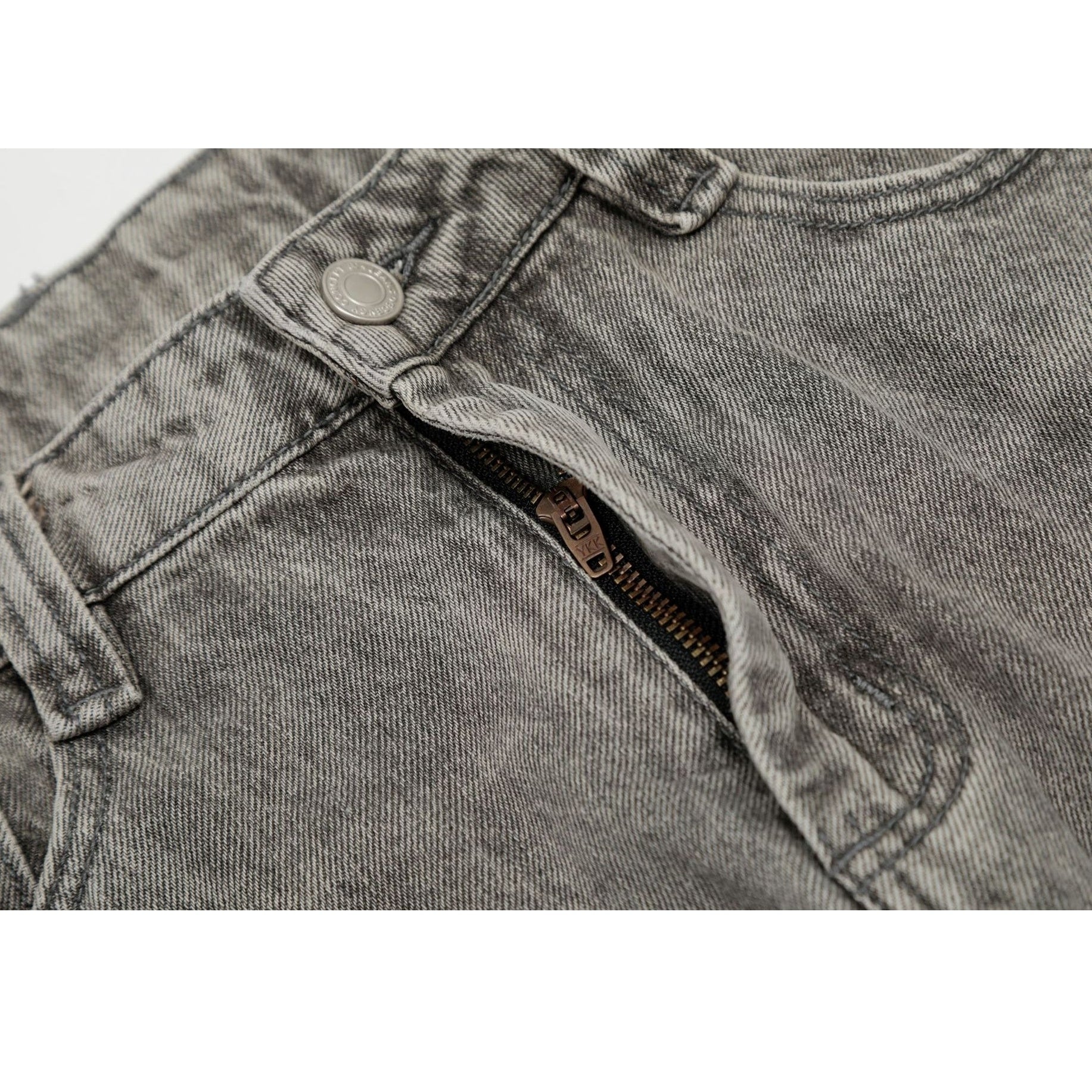 Retro Wash Ink Splash Curve Jeans MW10205