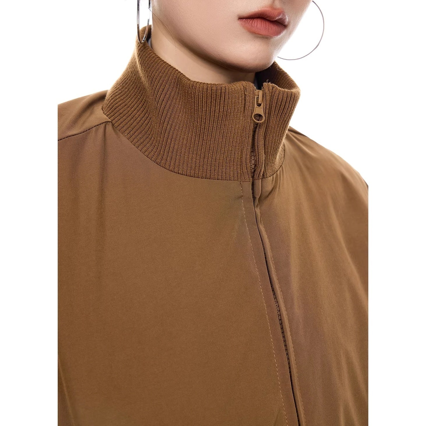 Stand Collar Down Blouson IC9120