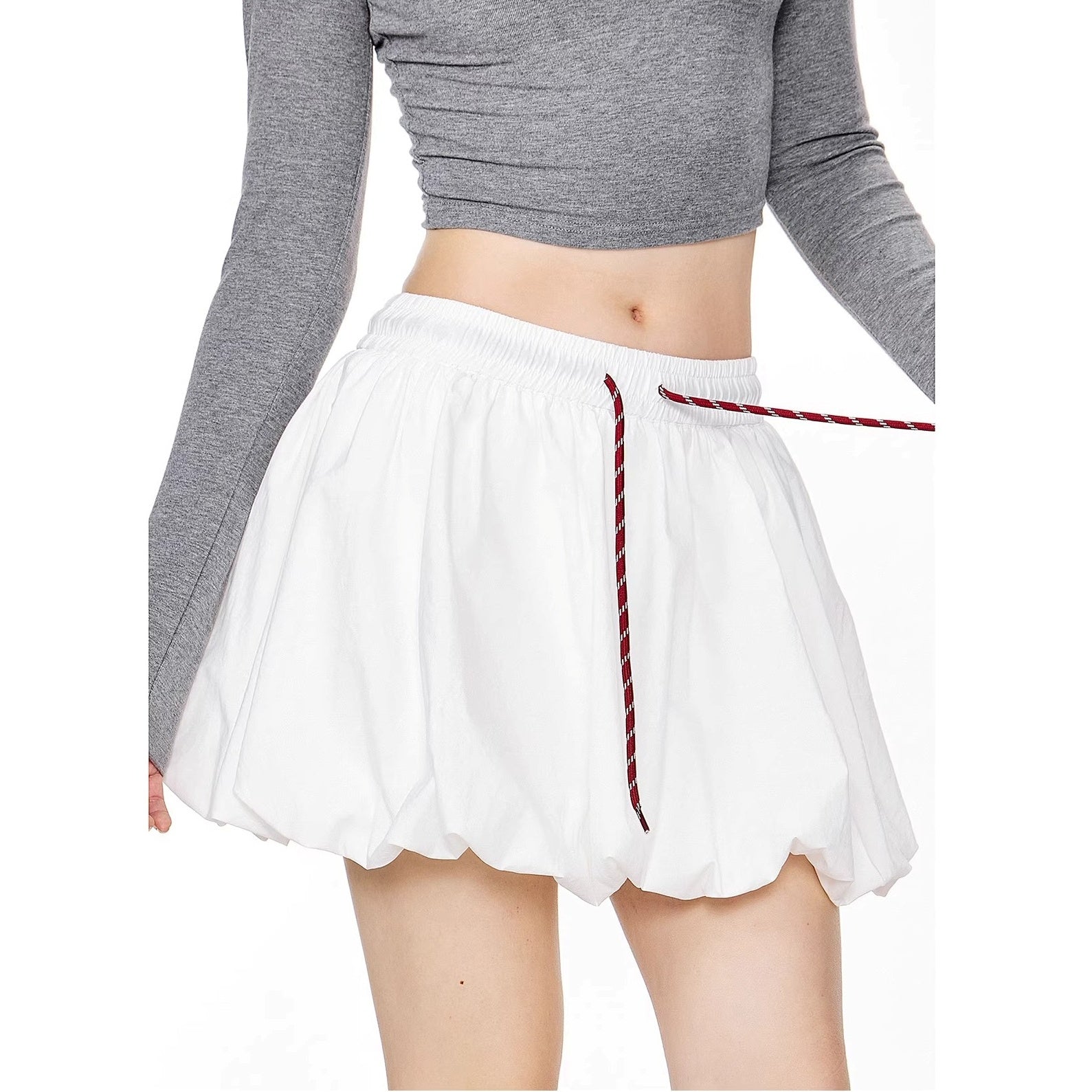 A-line Bud Short Skirt IC9107