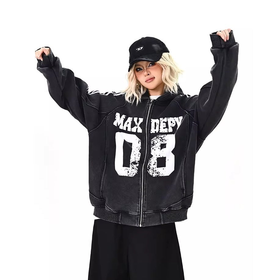 グランジナンバリングフーディ MW10332