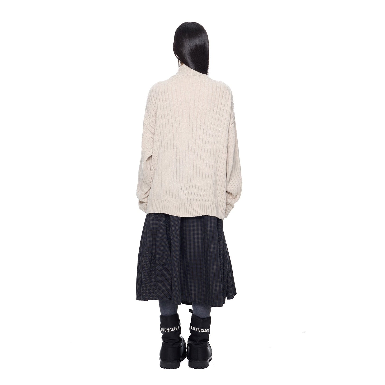 Monogram Print Lib Knit Cardigan EZ264
