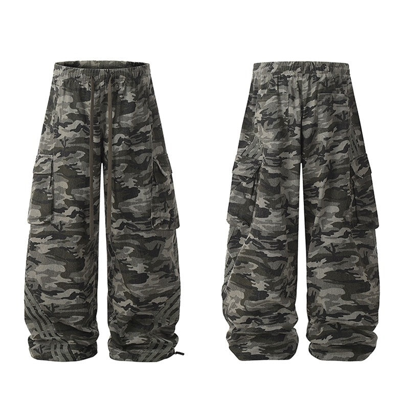 Side Line Camouflage Cargo Pants MW10233