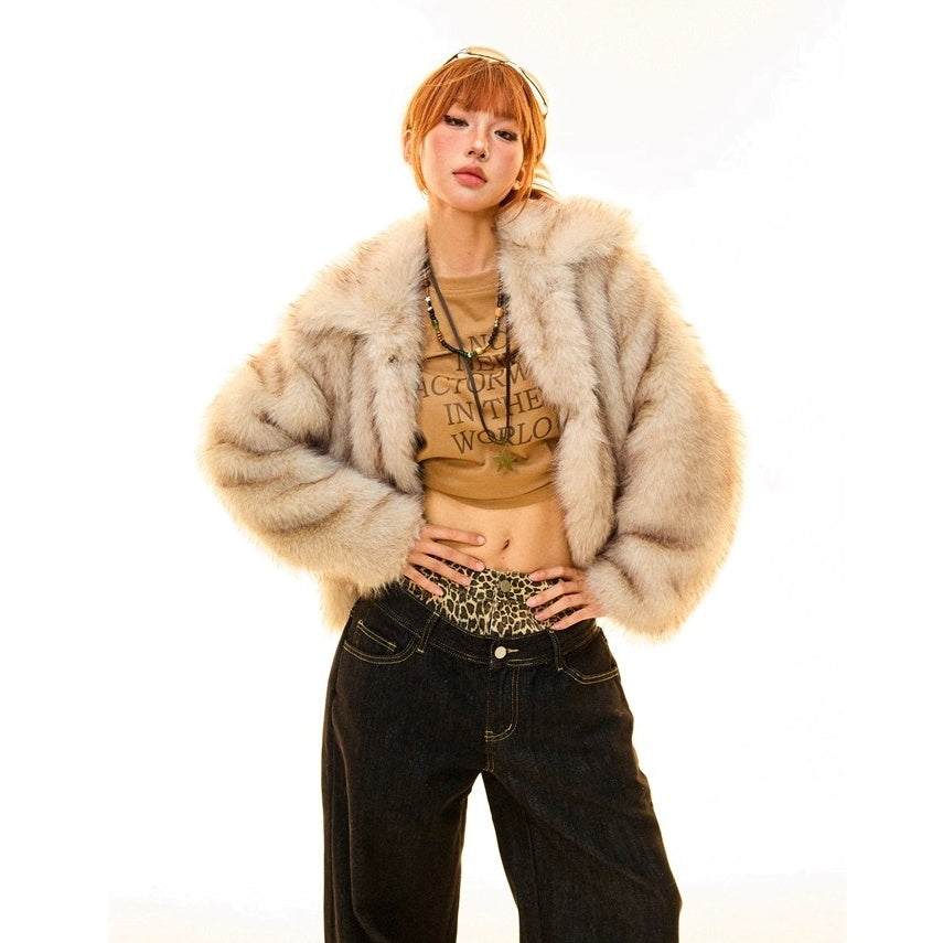 Eco-Fur Short Jacket MW10282