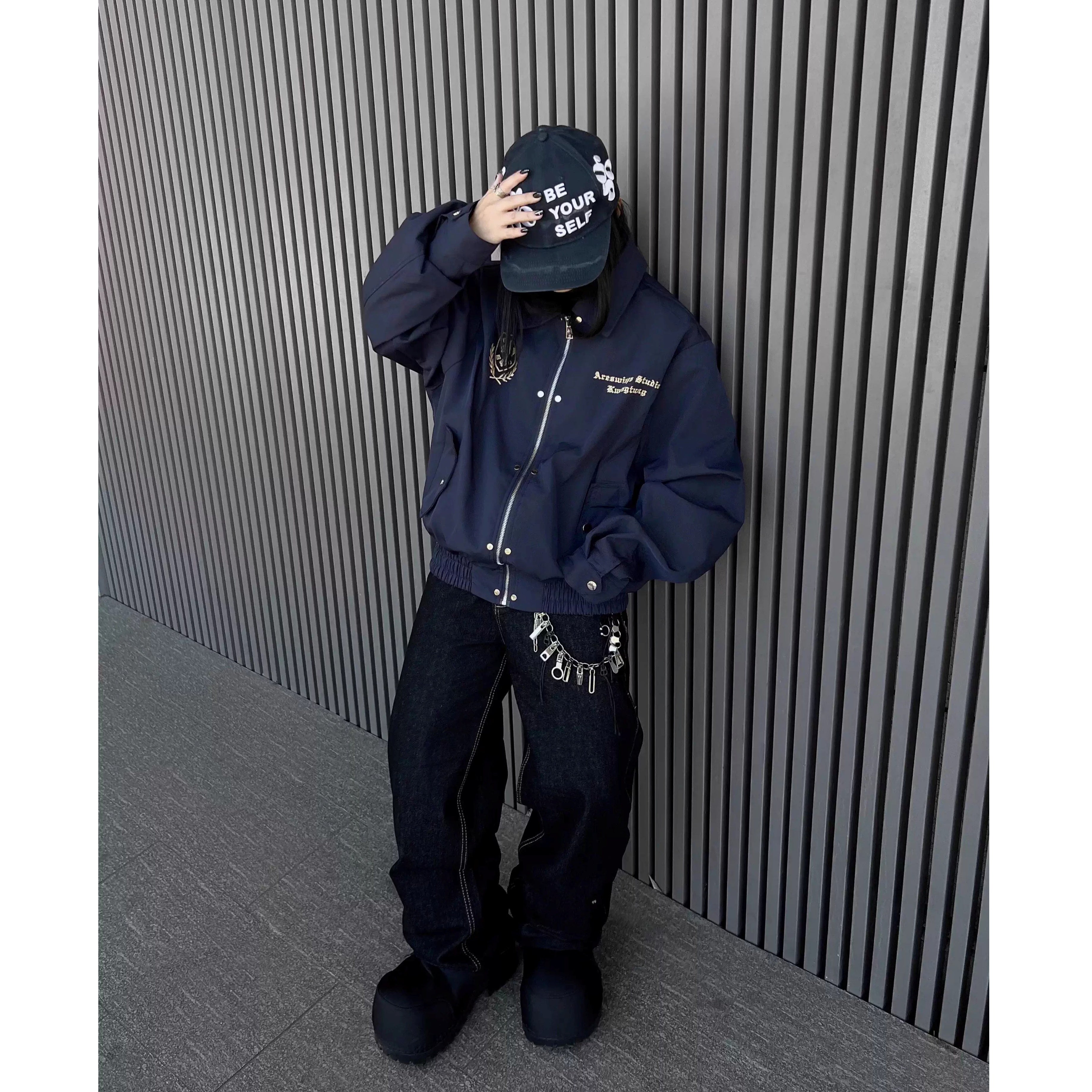 Maillard Horse Embroidery Lapel Jacket MW10337