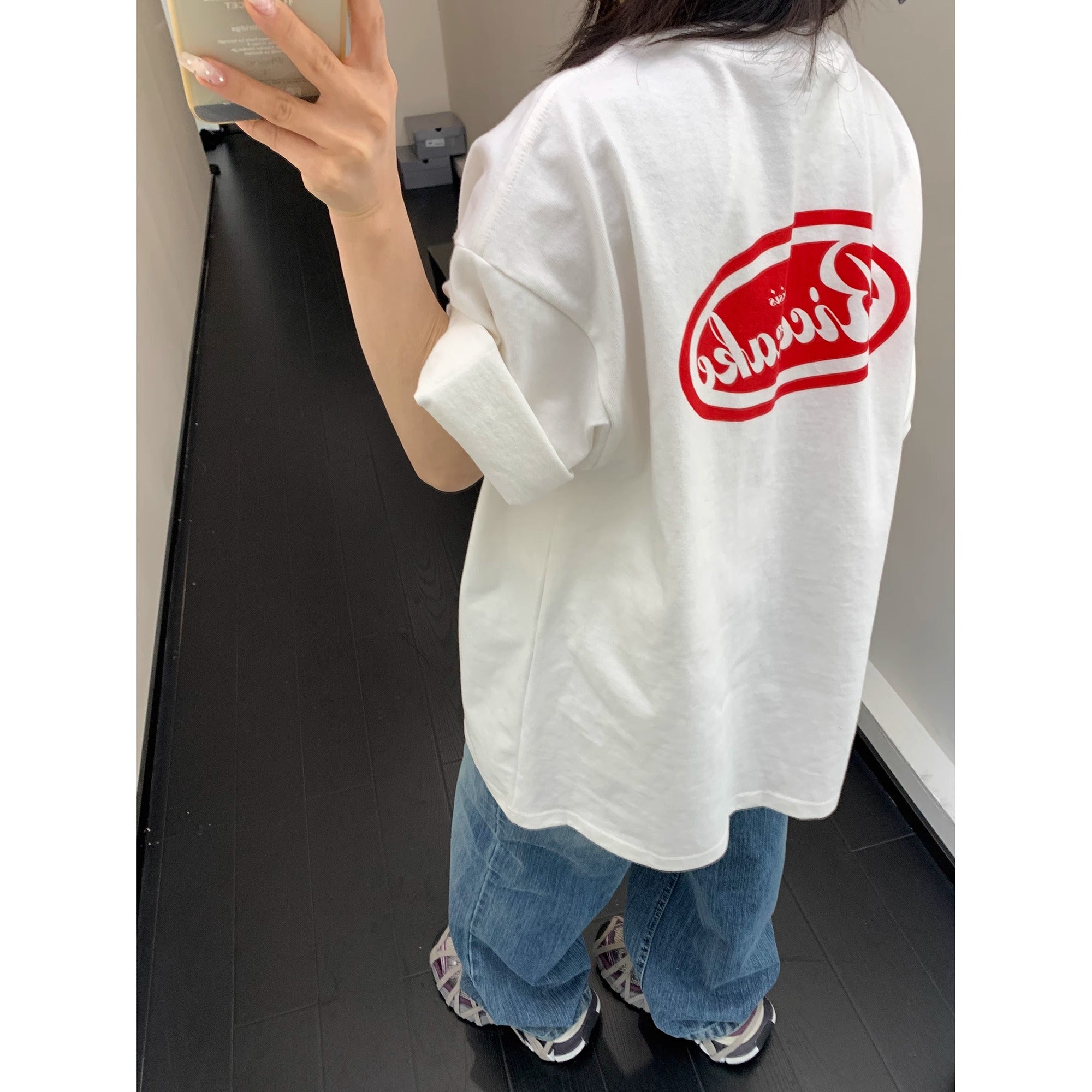 Embroidery & Print Pocket T-shirt OS2009