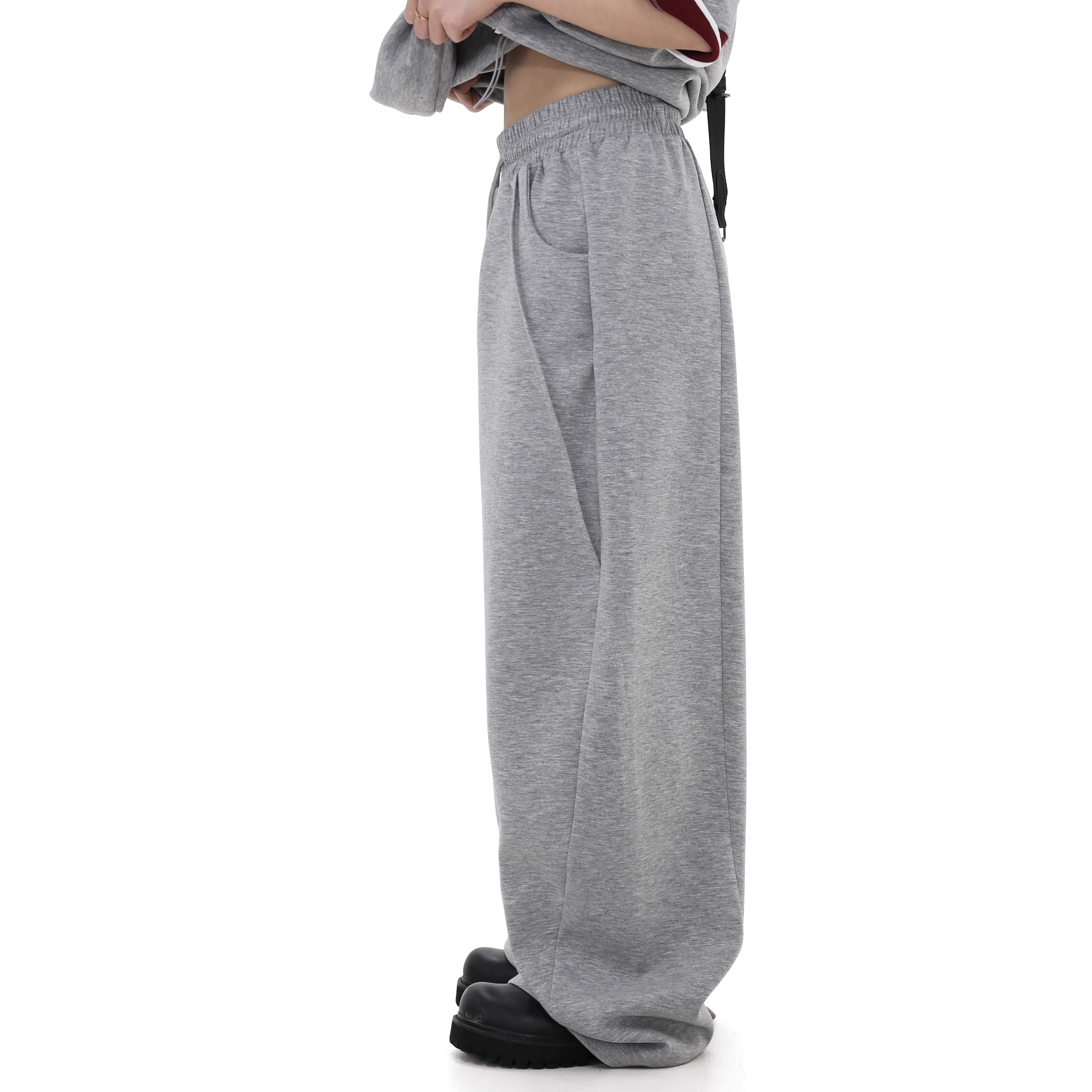 Panel Design Casual Loose Sweatpants GB7033
