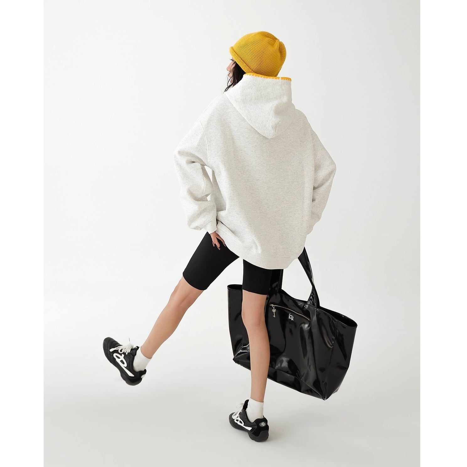 Small Fragrance Patch Embroidered Hoodie AC7134