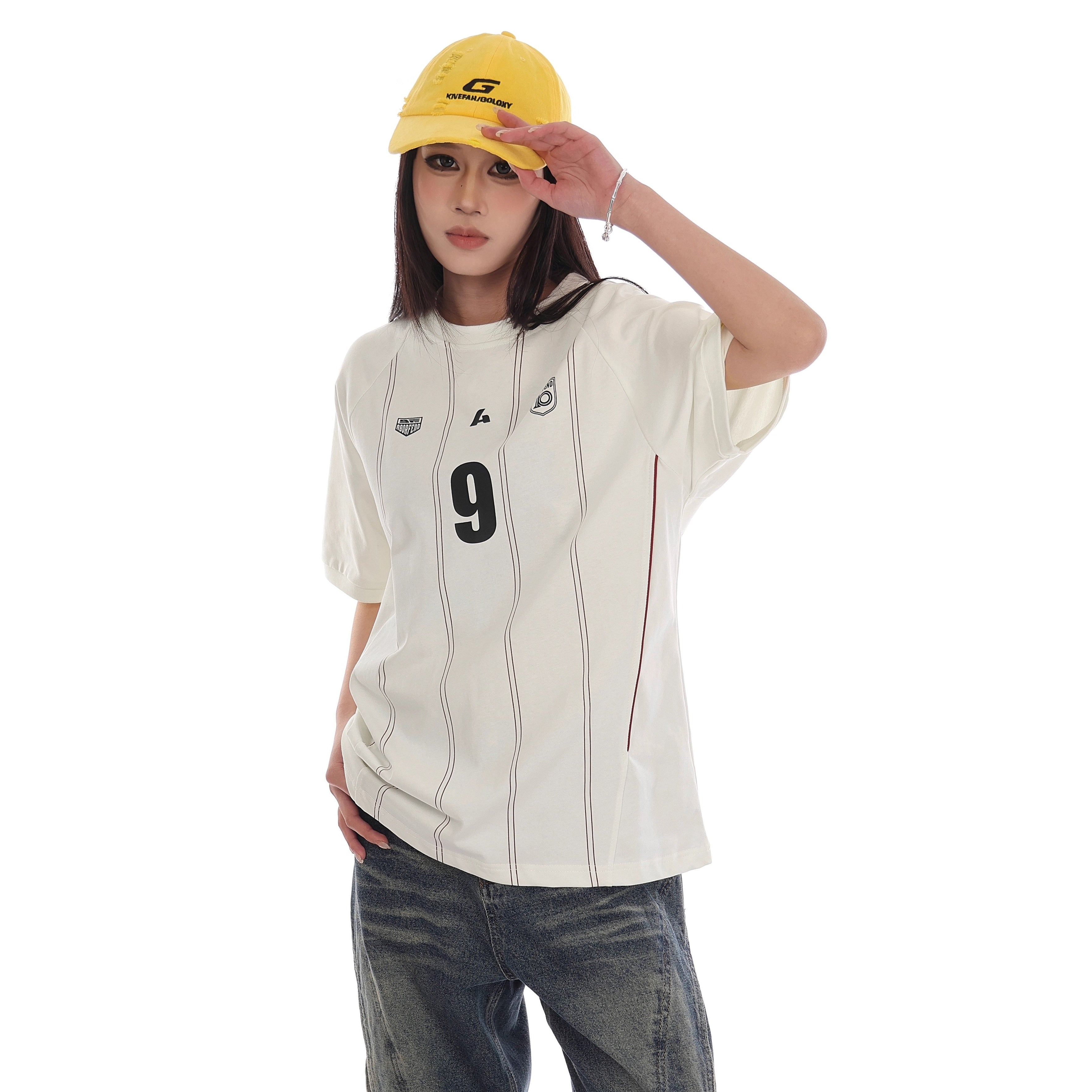 Sports Design Stripe T-shirt VI2004
