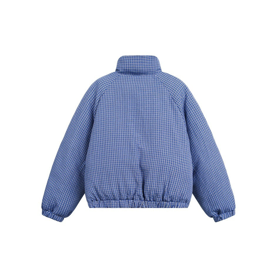 Reversible Plaid Padded Jacket MY30