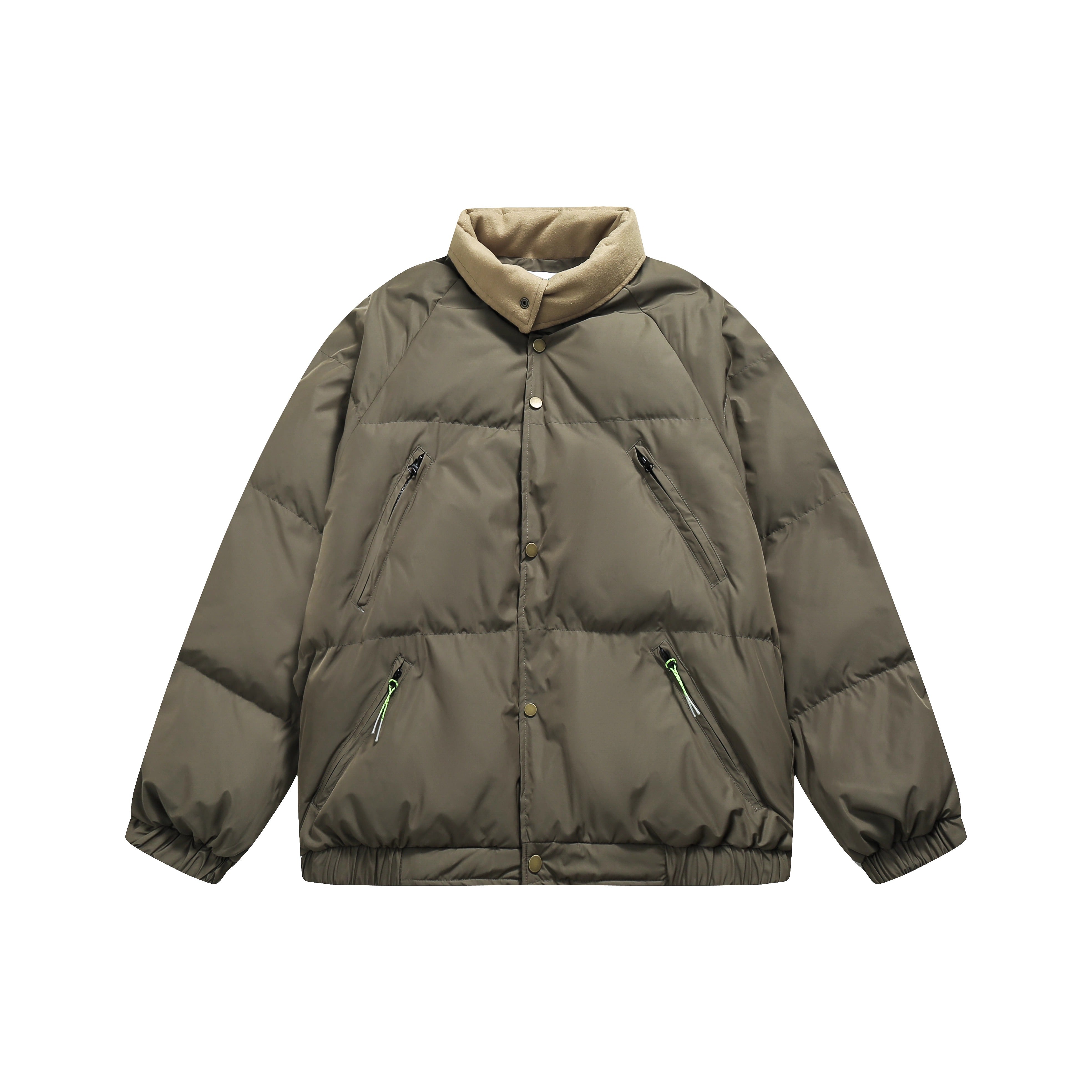 Stand Collar Loose Padded Jacket OS2059