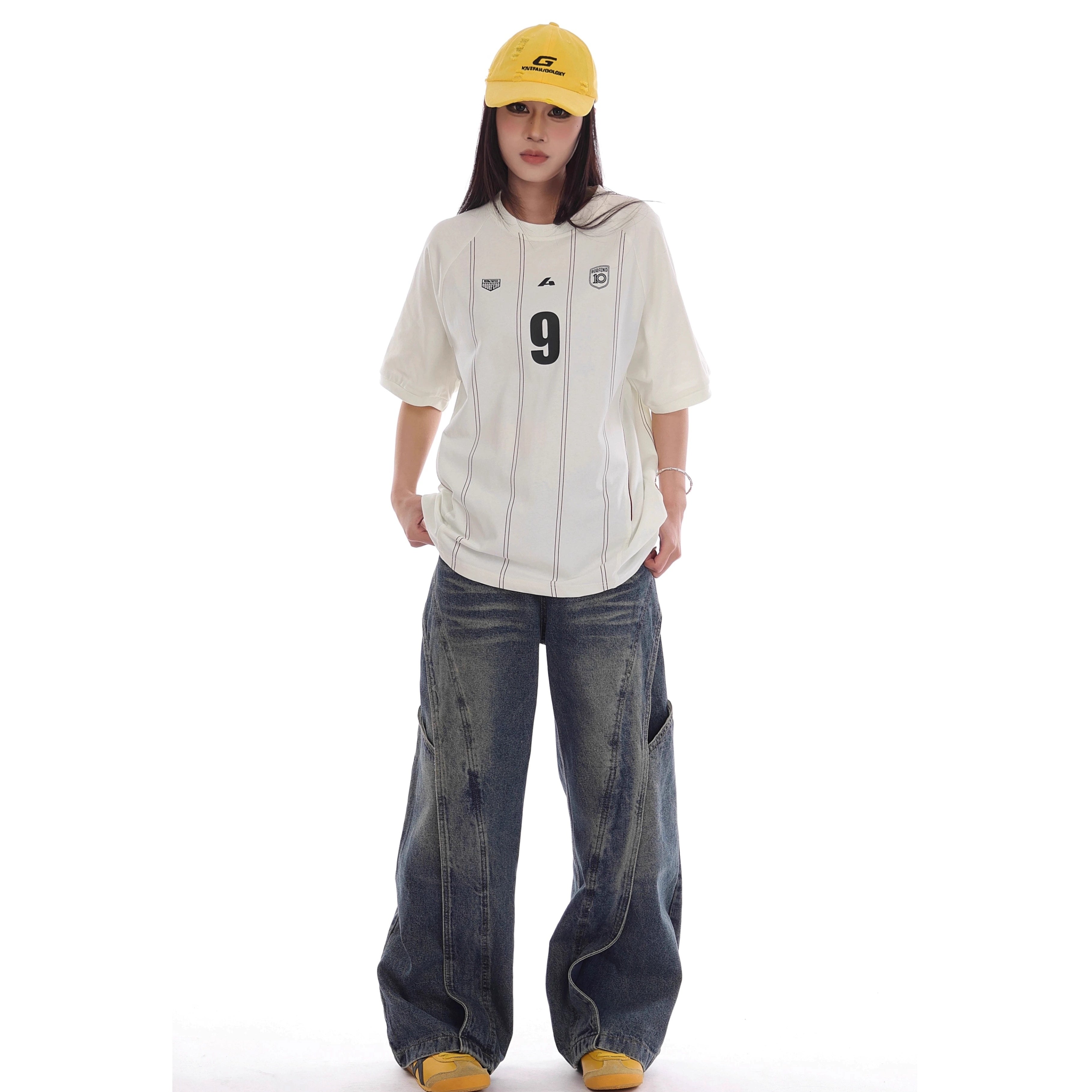 Sports Design Stripe T-shirt VI2004