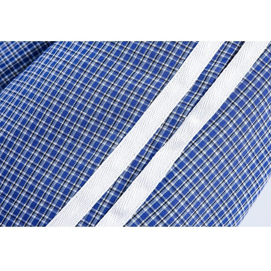 Reversible Plaid Padded Jacket MY30