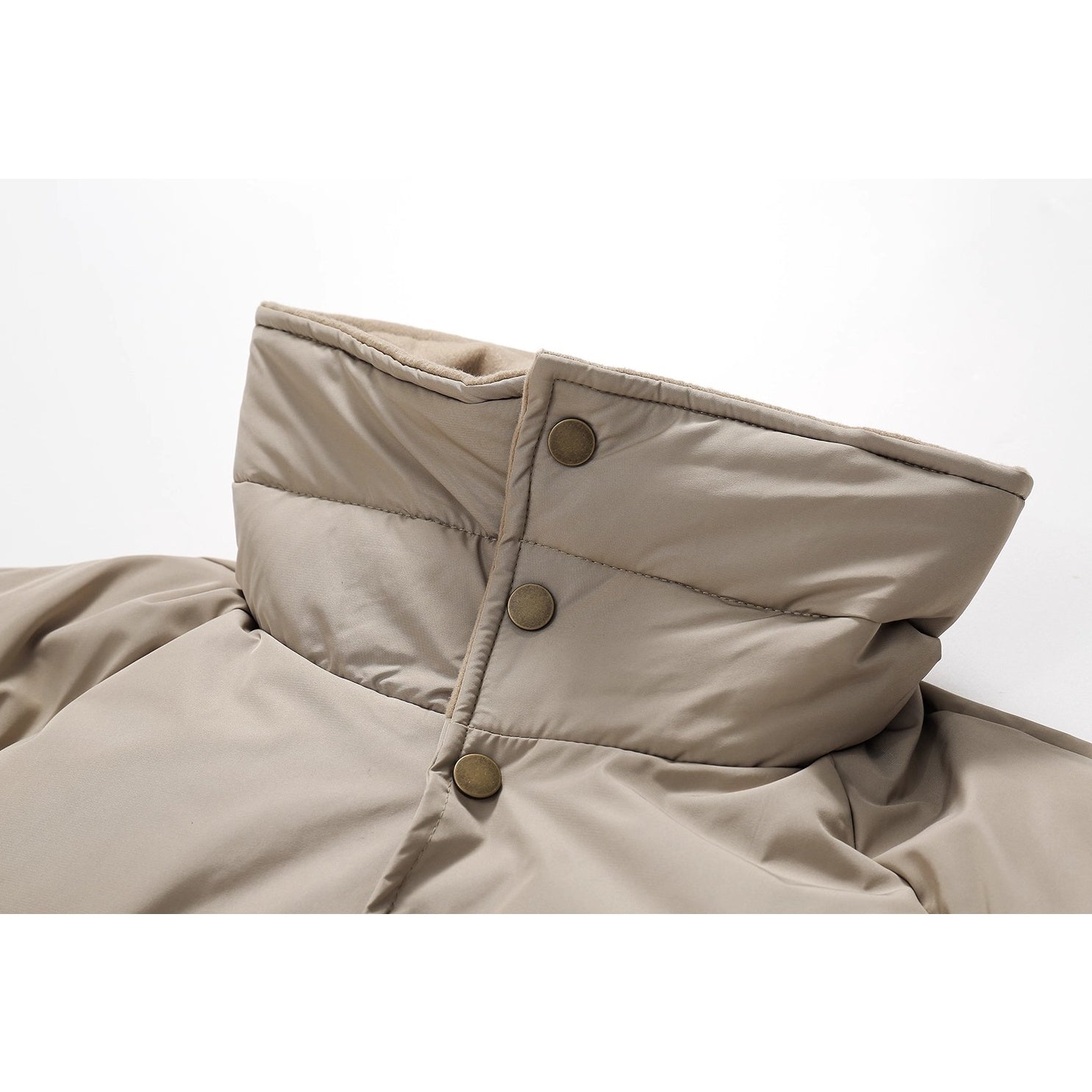 Stand Collar Loose Padded Jacket OS2059