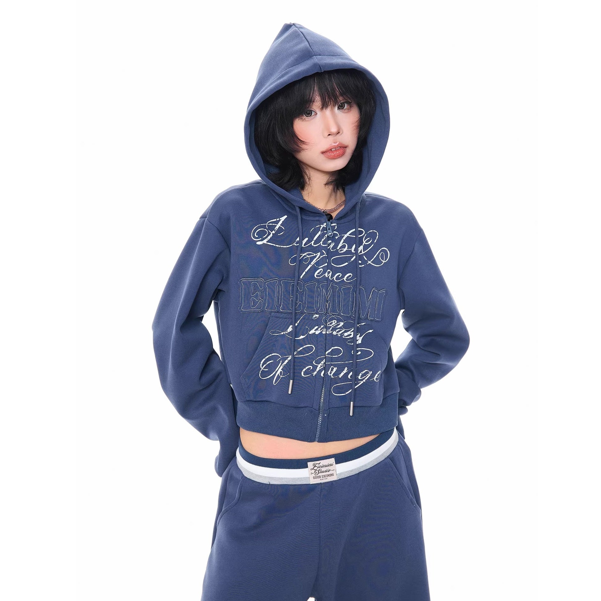 Monogram Patch Embroidered Hooded Parka MW10378