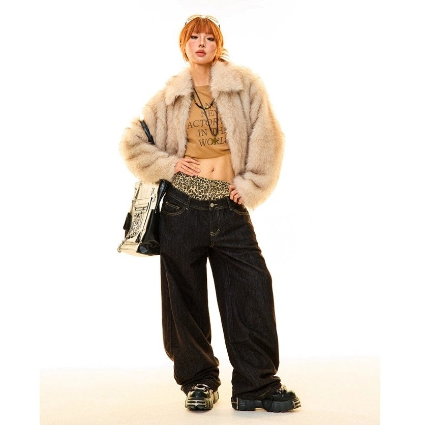 Eco-Fur Short Jacket MW10282