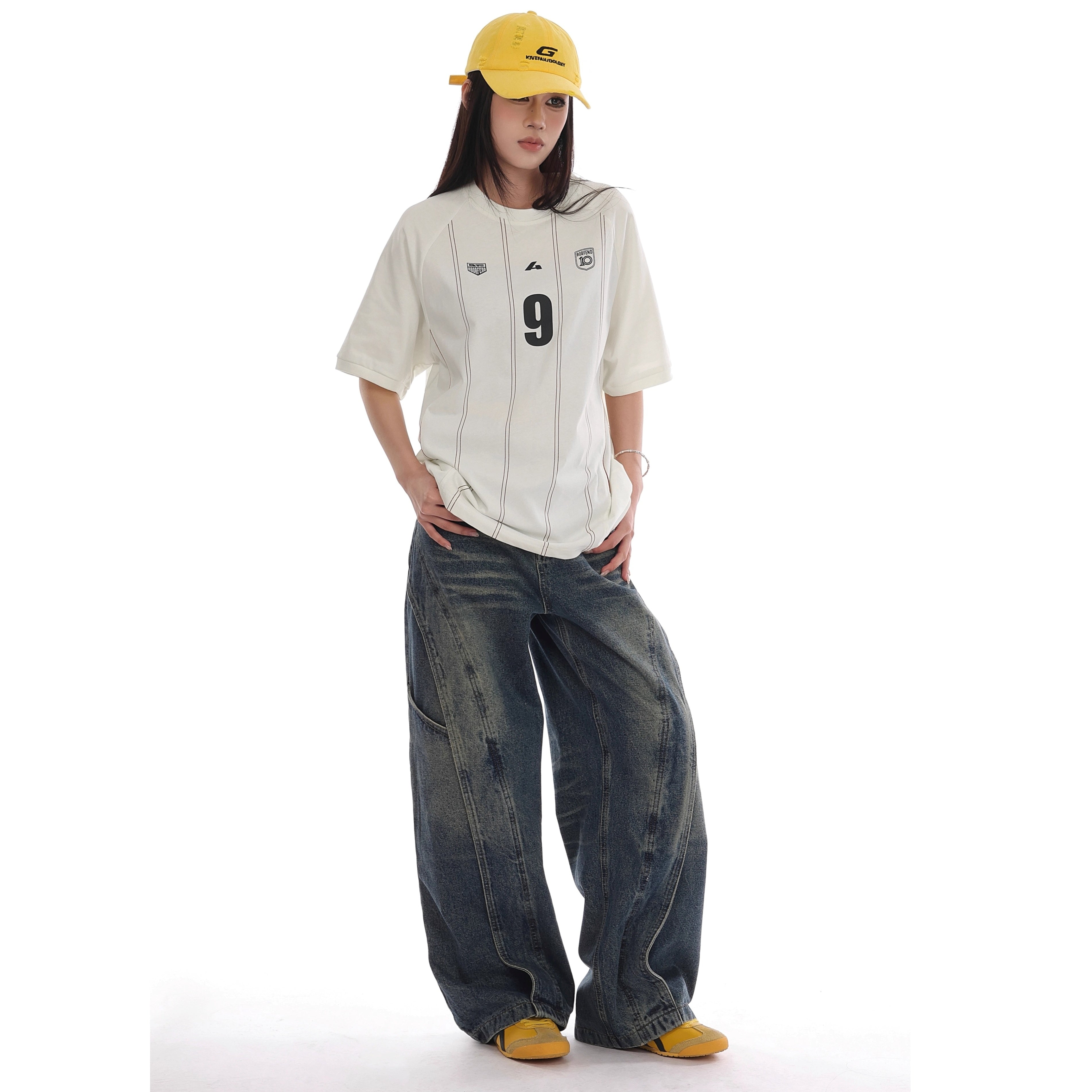 Sports Design Stripe T-shirt VI2004