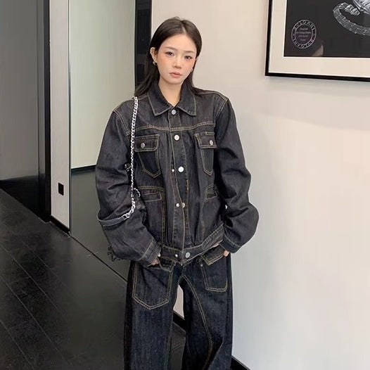Loose Fit Denim Jacket MW10373