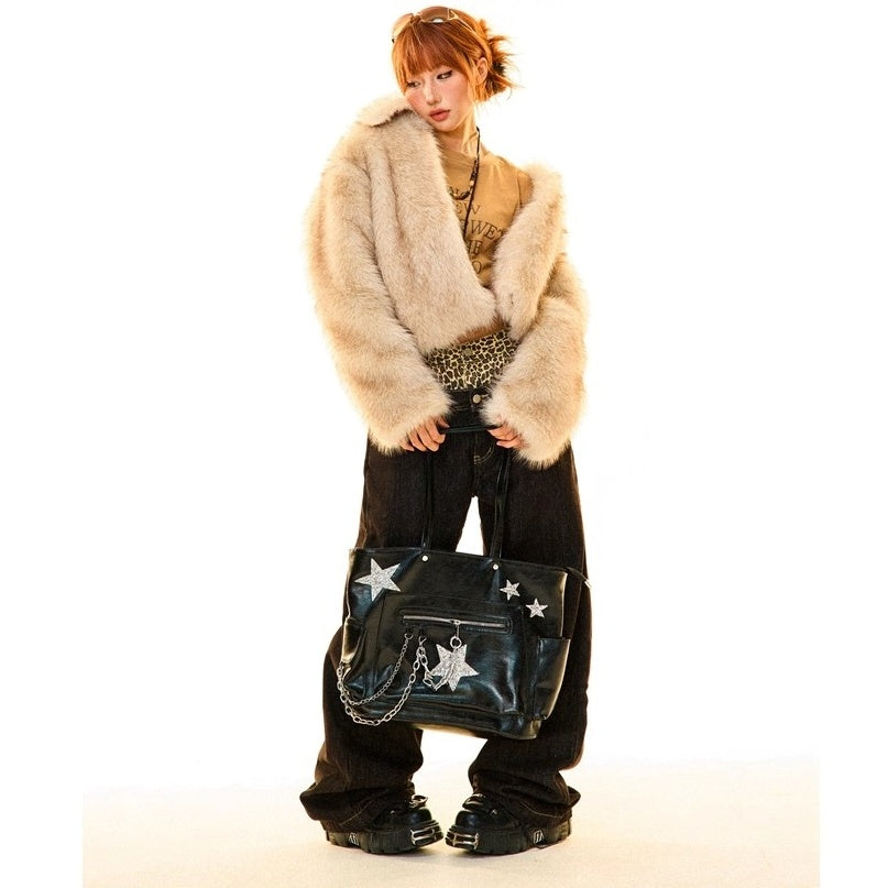 Eco-Fur Short Jacket MW10282
