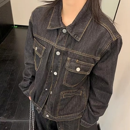 Loose Fit Denim Jacket MW10373