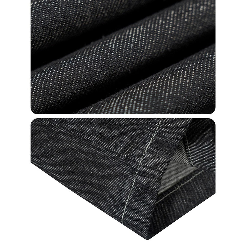 Check-panelled Curve Buggy Jeans MW10234